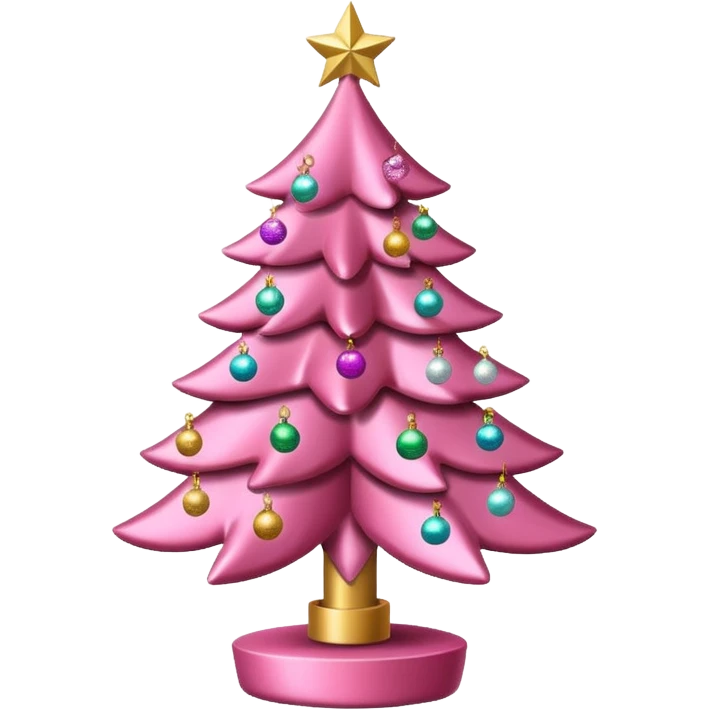 Pink Girly Christmas emoji