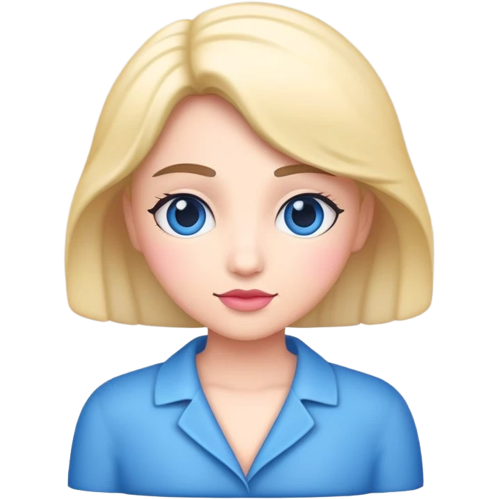 rosa azul emoji