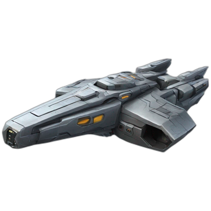 Razor-Crest-spaceship emoji