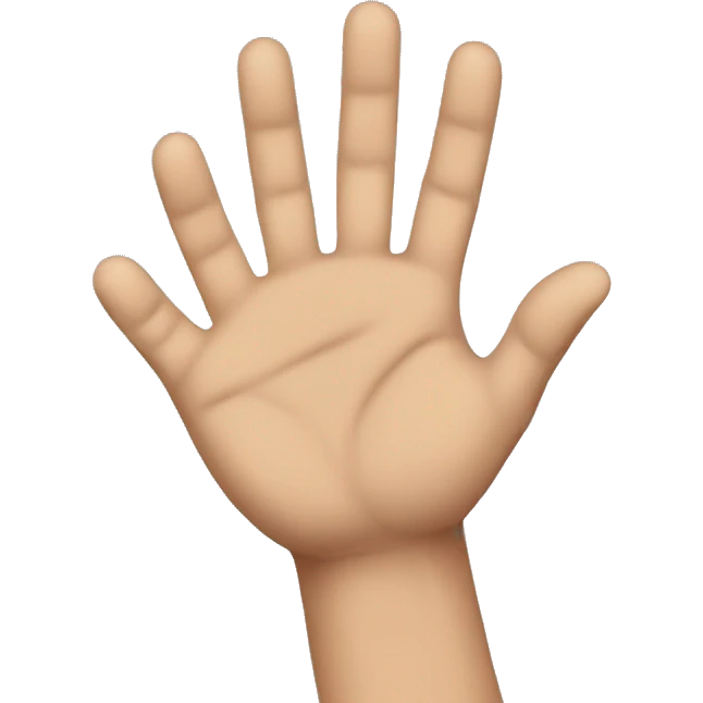 superpower hands emoji