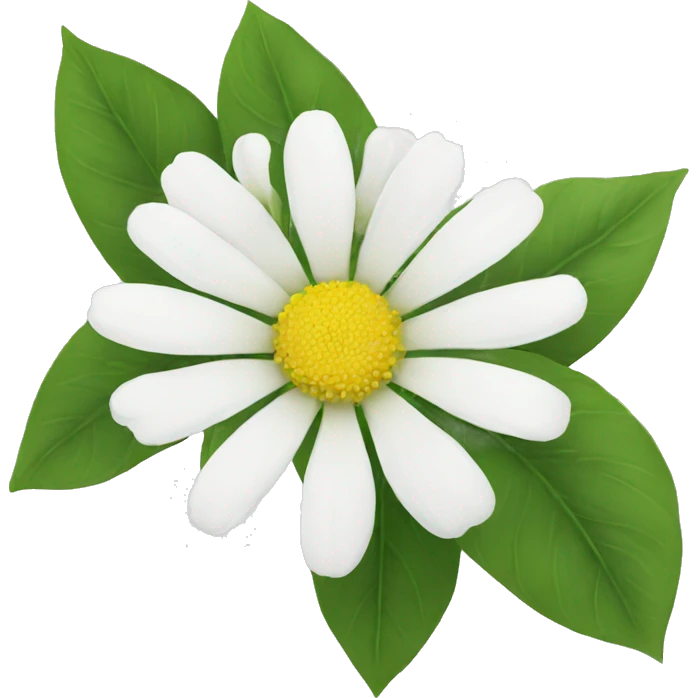 White flower  emoji
