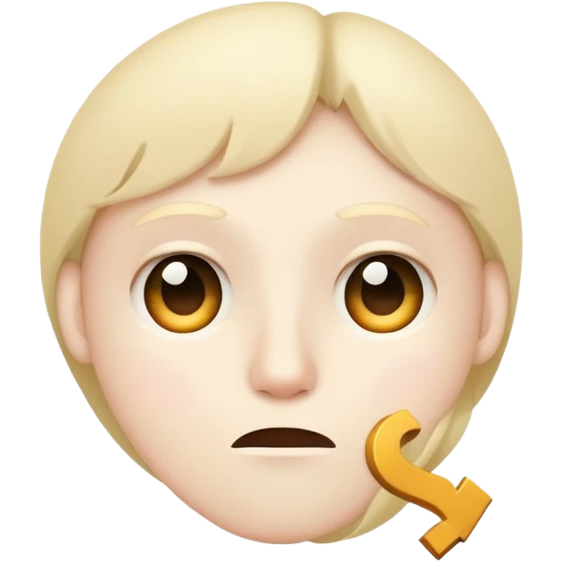 thinking face with a question mark emoji