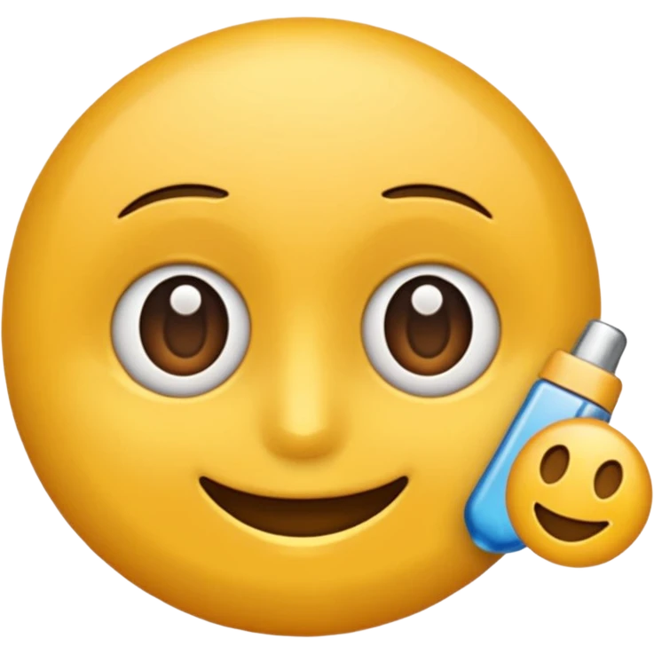 Сердце бирюзовое в звездочку emoji