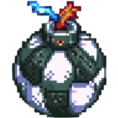 bomb power up without fuse emoji