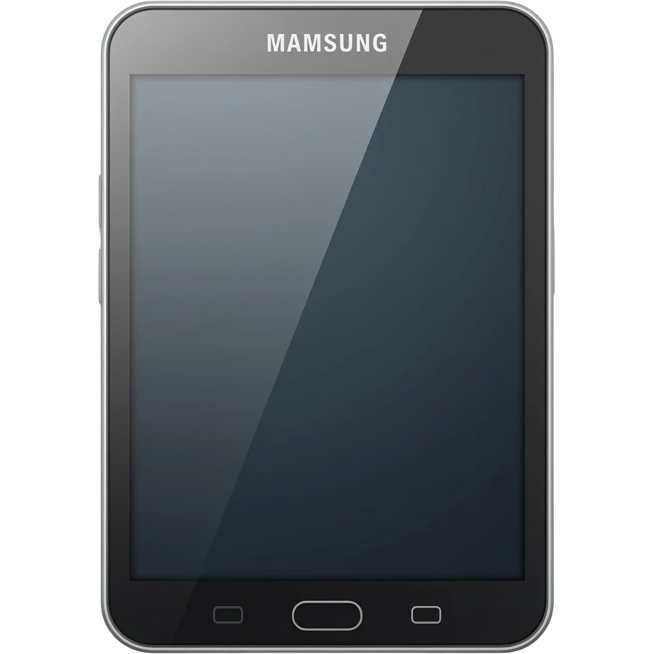 Create a samsung tablet and make it look realistic obviously a tablet emoji