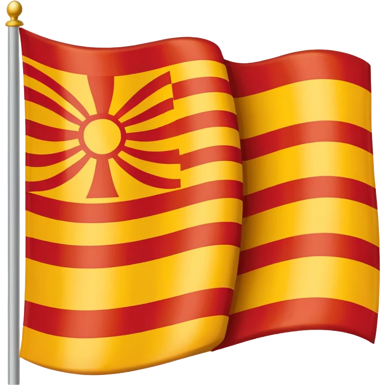 Bandiera della catalunya dimensione 64x64 tipo svg emoji