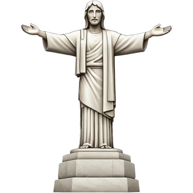 Christ the Redeemer (Rio de Janeiro, Brazil) emoji