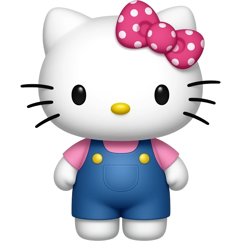 Hello kitty emoji