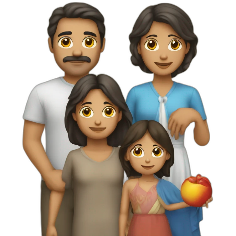 María, Jose y el niño Dios emoji