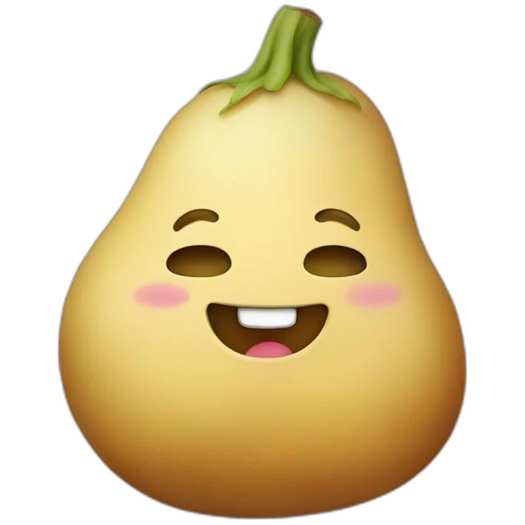 Patate kawaii emoji