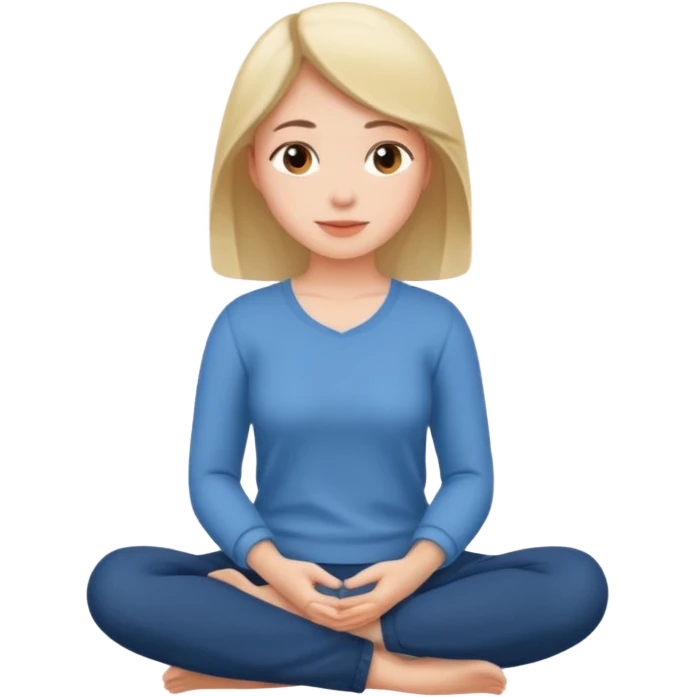 Mulher sentada emoji