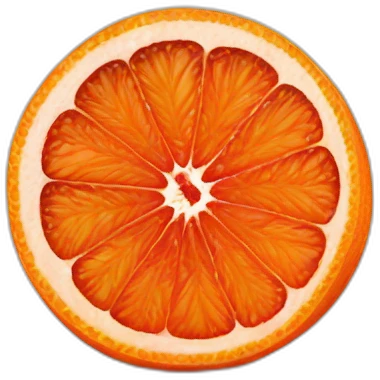 sliced-blood-orange emoji