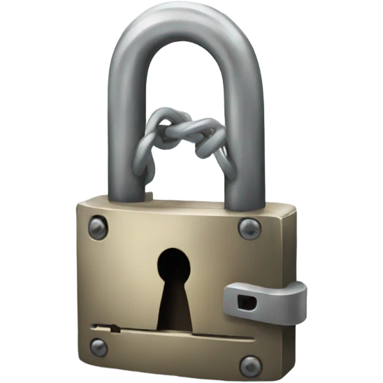 lock emoji broken emoji