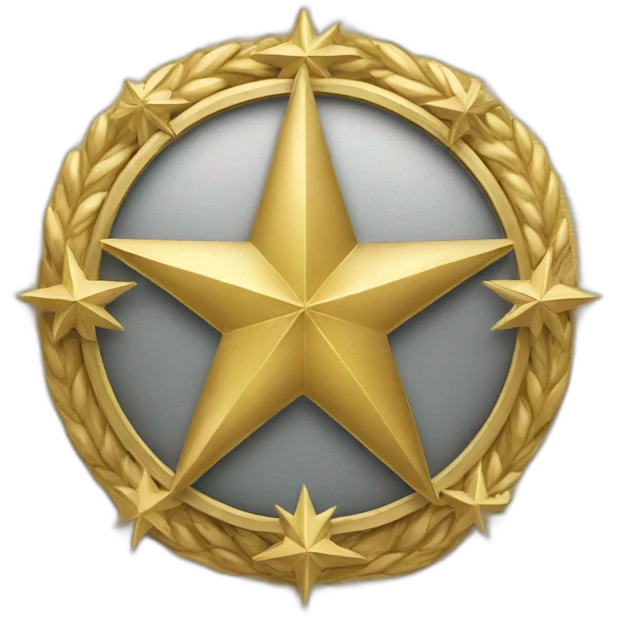 five-star general insignia emoji