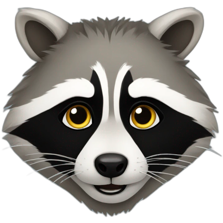 Racoon emoji