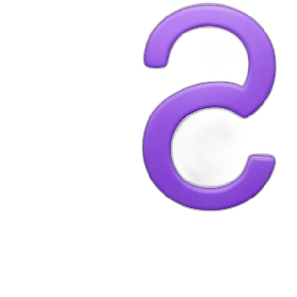 Light purple percent sign emoji
