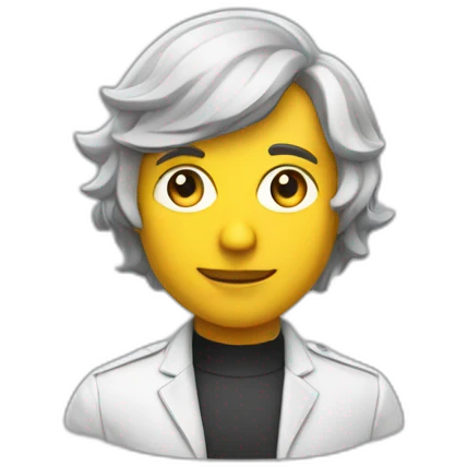 Salutare futurista emoji