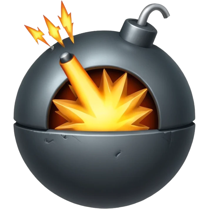 bomb emoji