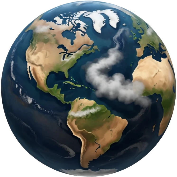 Pollution on earth and earth surface should seen more polluted  the view should be from outer space  emoji