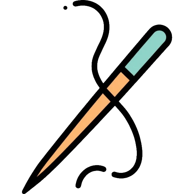 sewing needle with thread emoji