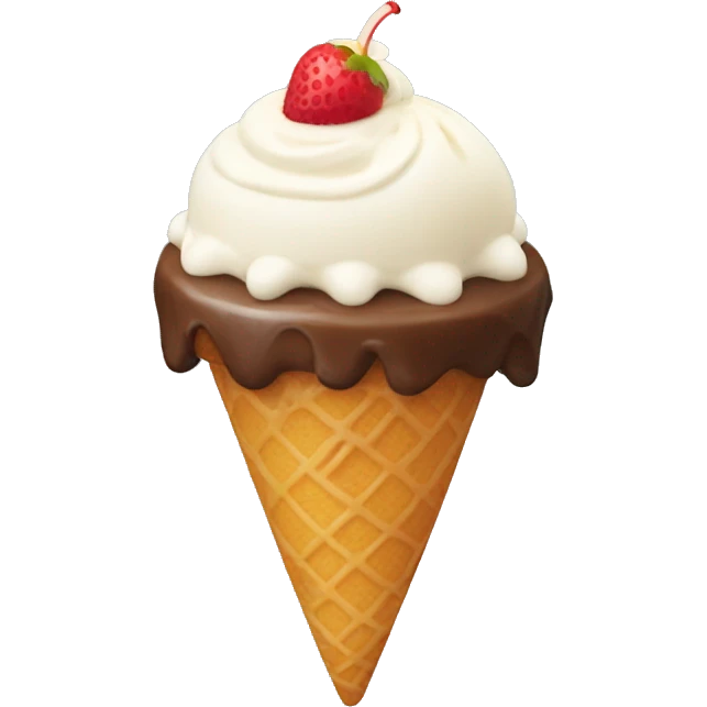 Pico with ice cream emoji