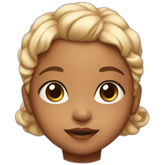 baby girl emoji