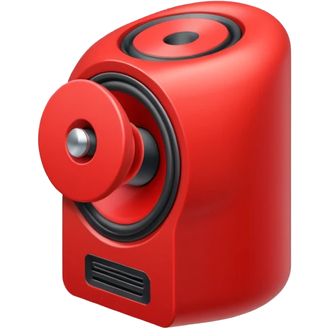 mac os icon audio speaker forbidden mute isometric red mark emoji