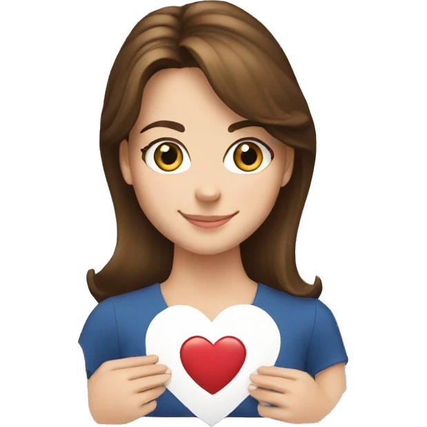 kate middleton young making a heart emoji