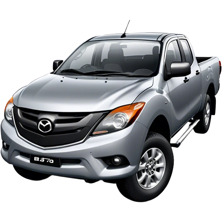 Mazda BT-50 - Mazda (Model Year: 2025) (Iconic colour: Dark Silver) new facelift emoji