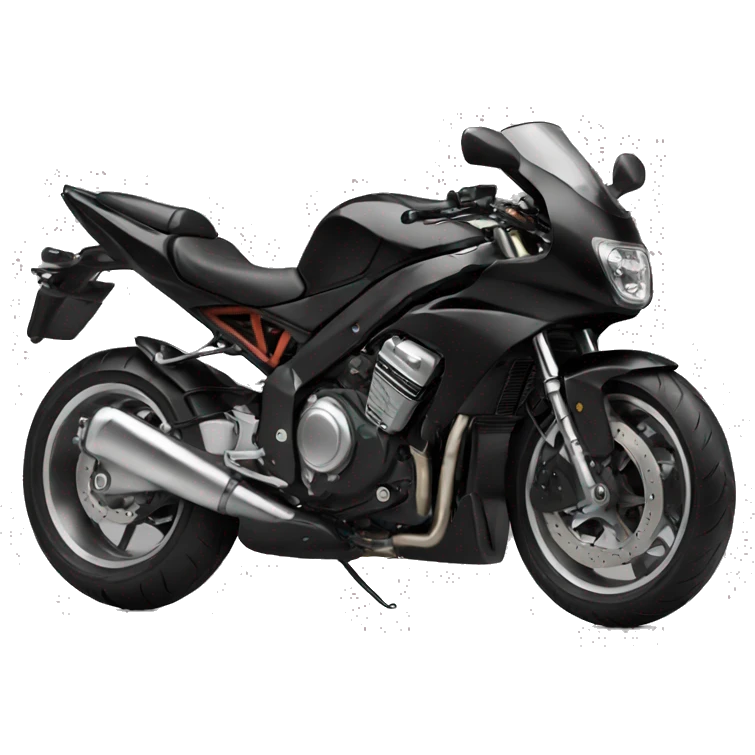 Black motorcycle  emoji