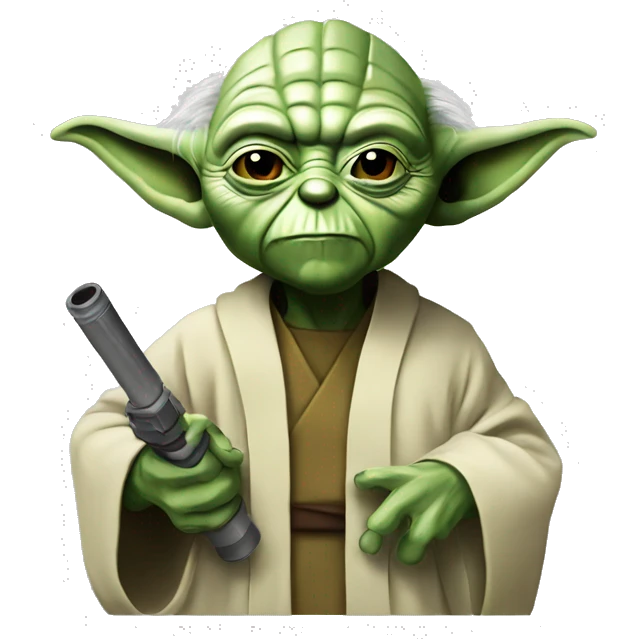 Yoda breaking bad emoji