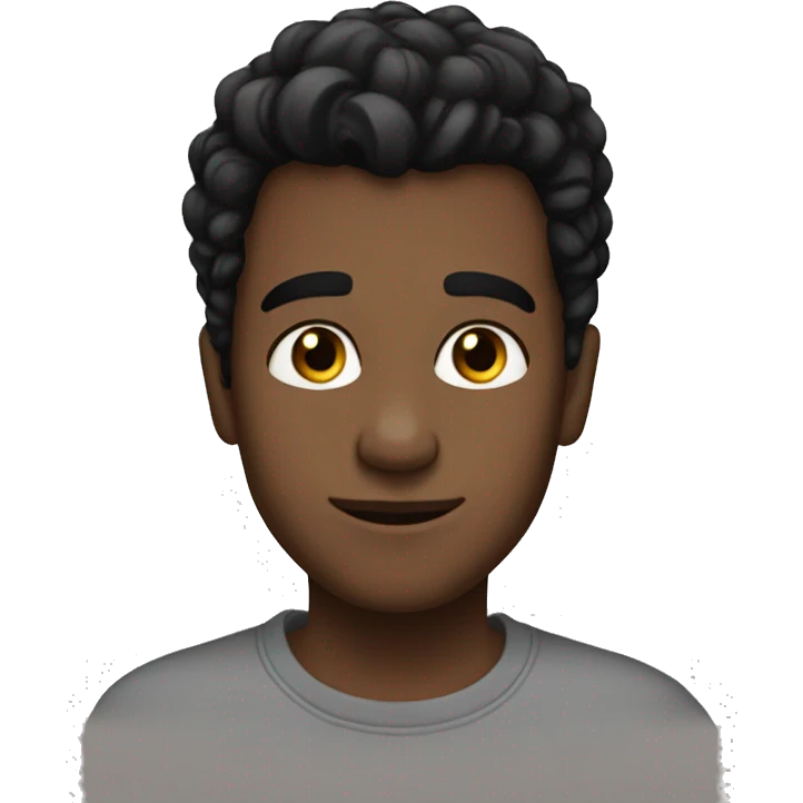 thi irl just add black middle hair emoji