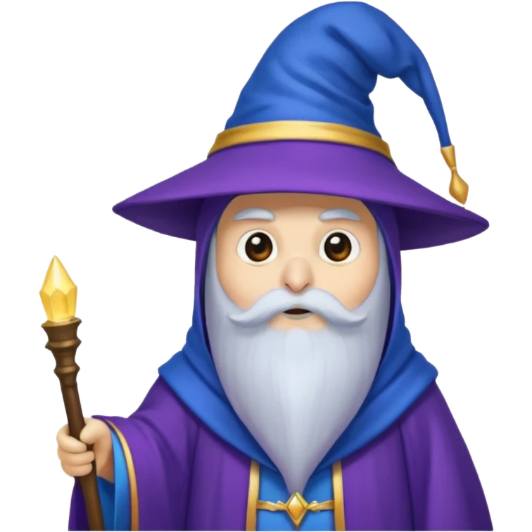 Penguin Wizard emoji