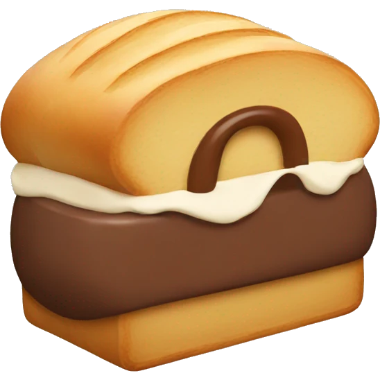 bread with nutella emoji