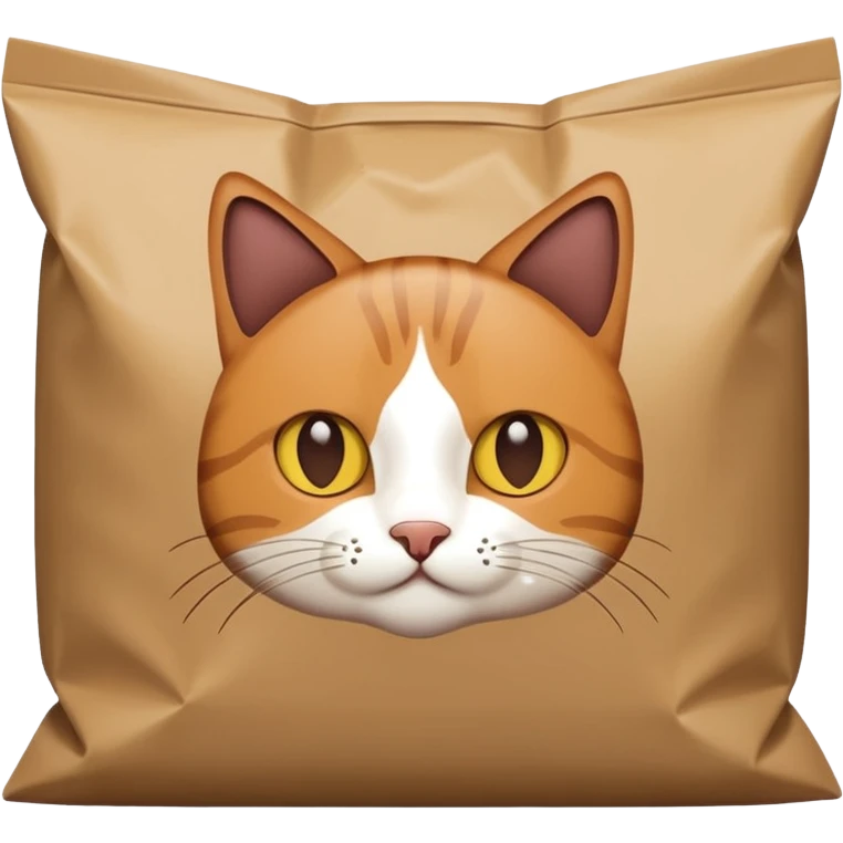 Cat litter bag emoji