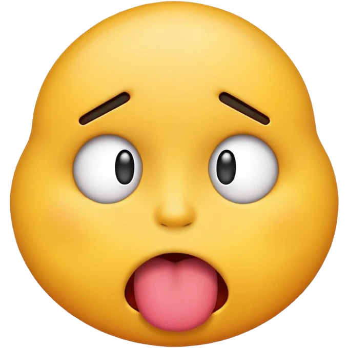 make me emoji like this ":P" but bored, tired emoji