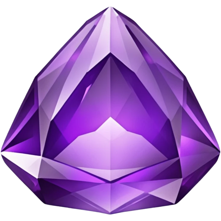crystal purple gem amethyst emoji