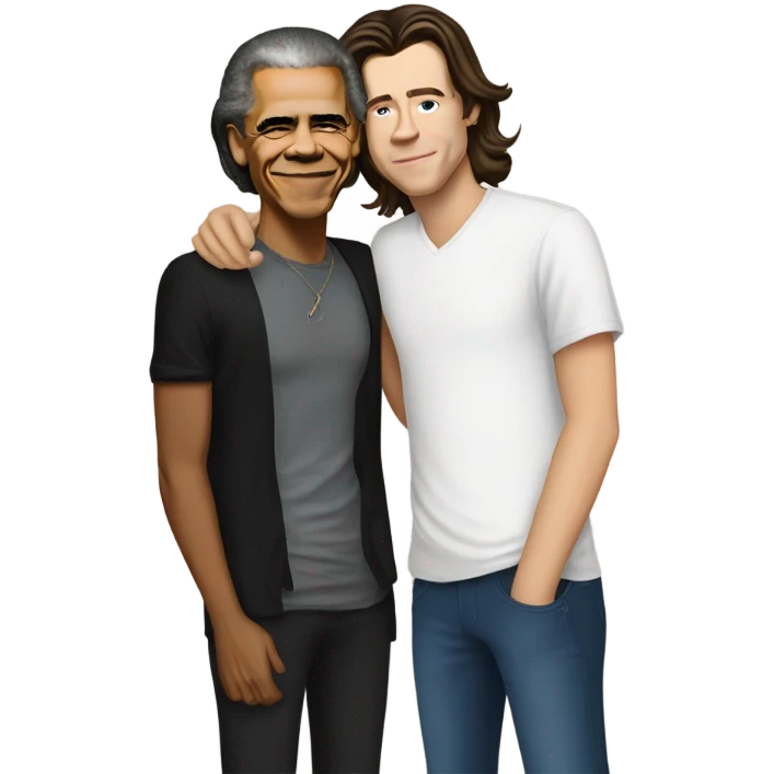 Obama dating Harry styles emoji