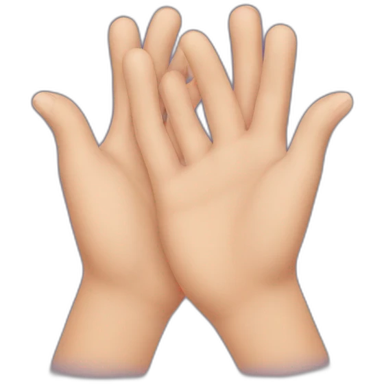 two hands forming a Z emoji