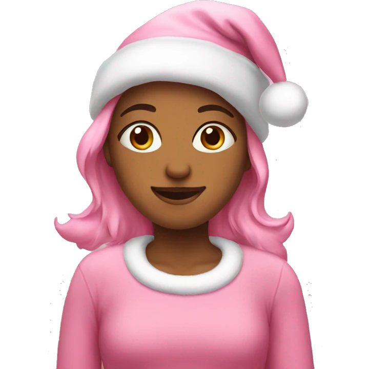 Pink Christmas  emoji