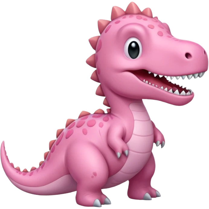 pastel pink dinosaur  emoji