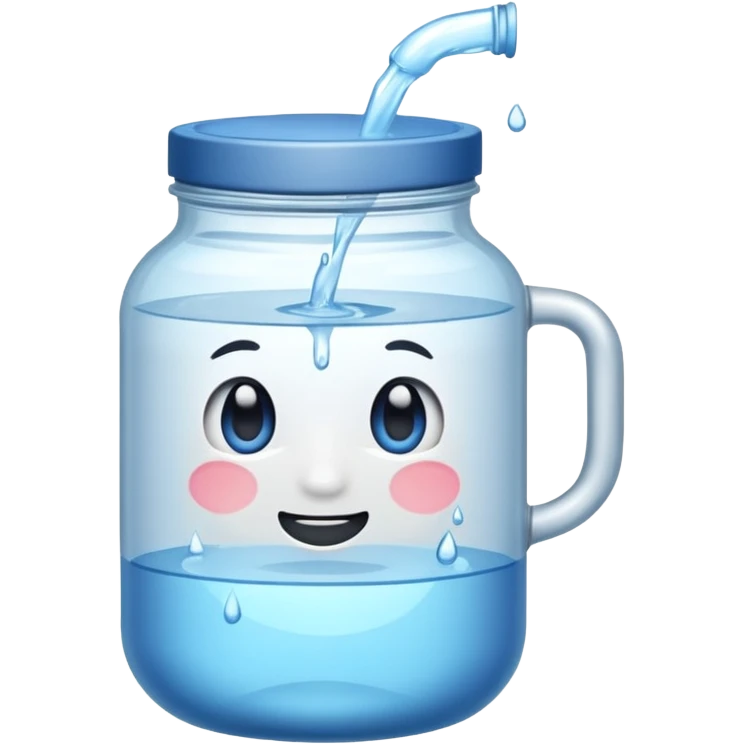 Aquarius (a jar spilling water) emoji