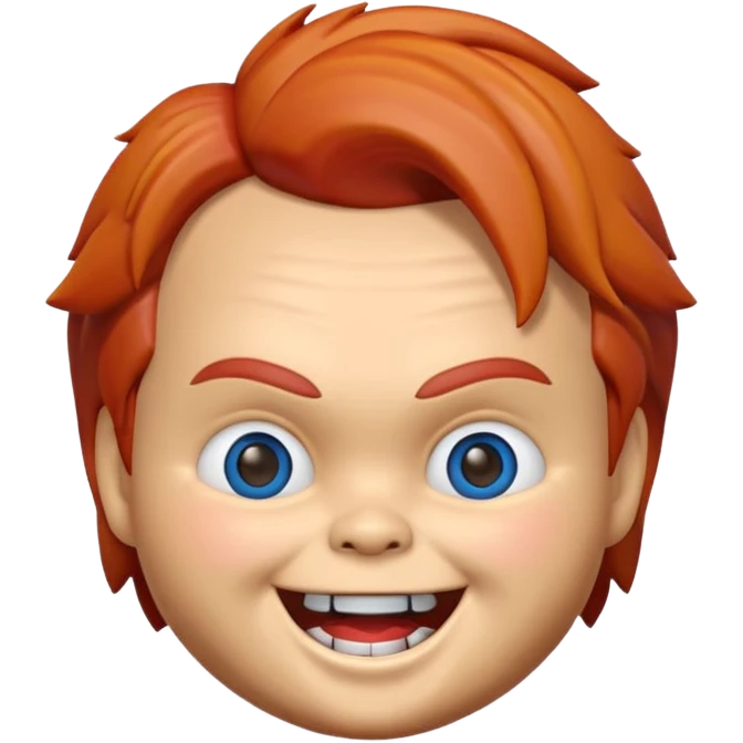 Un emojin de chuky emoji