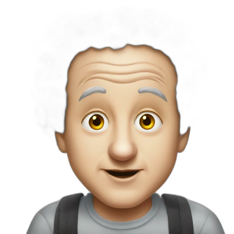Young Larry fine of the three stooges emoji