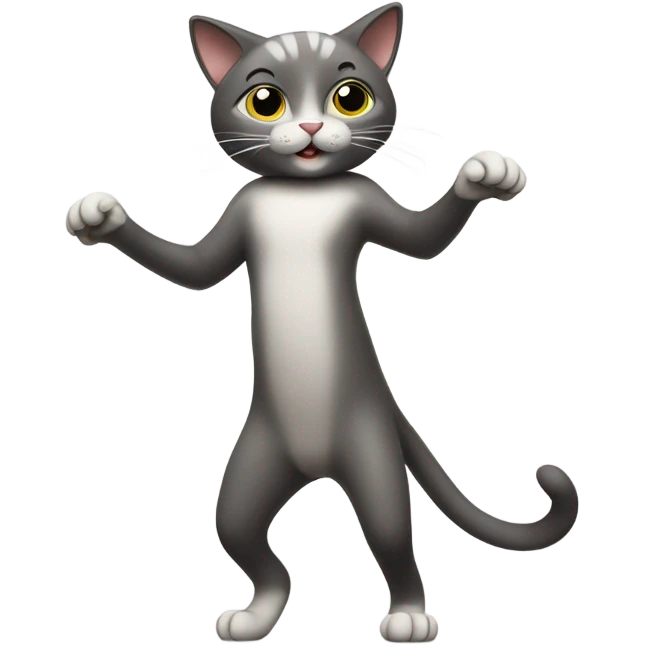 Cat dancing  emoji