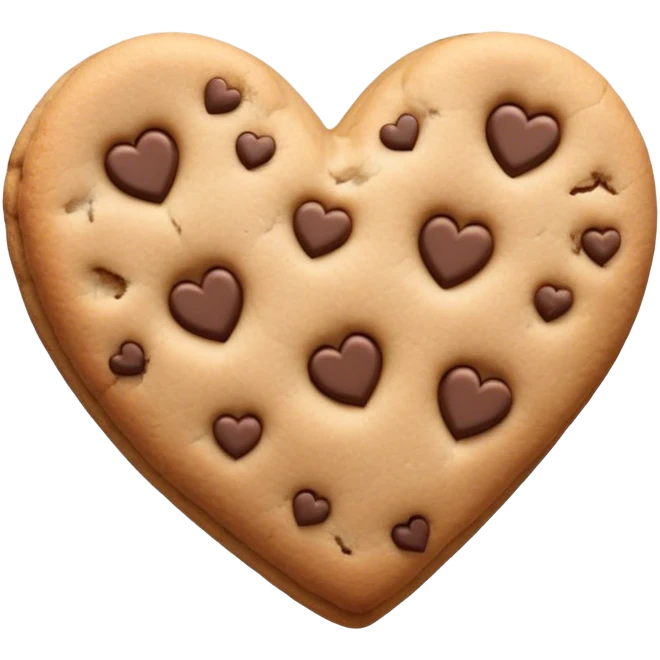cookie heart with ;IGY6 emoji