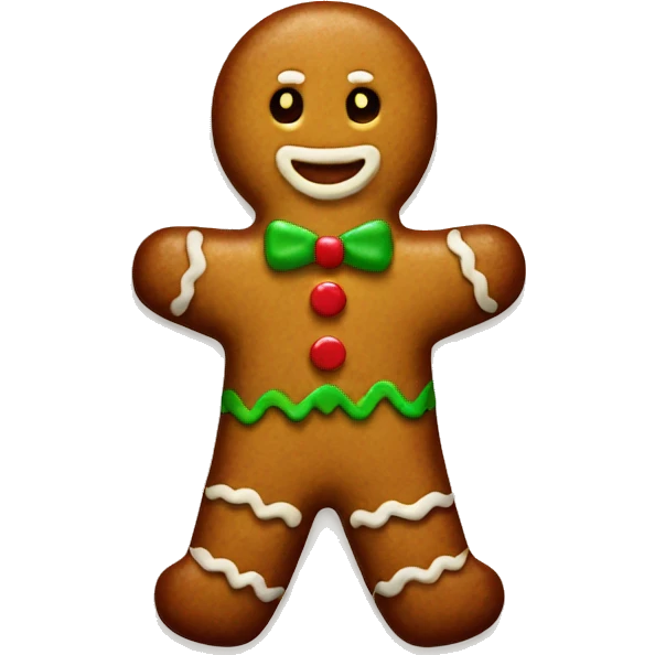 Gingerbread men  emoji