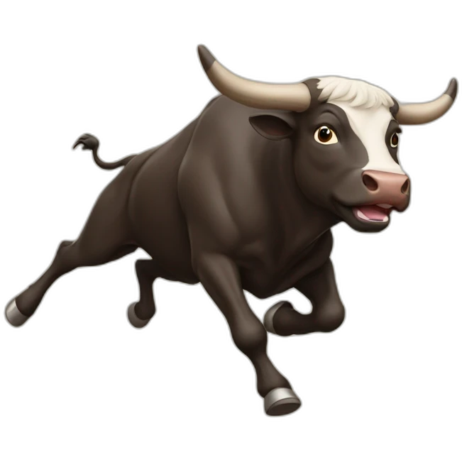 bull runing emoji