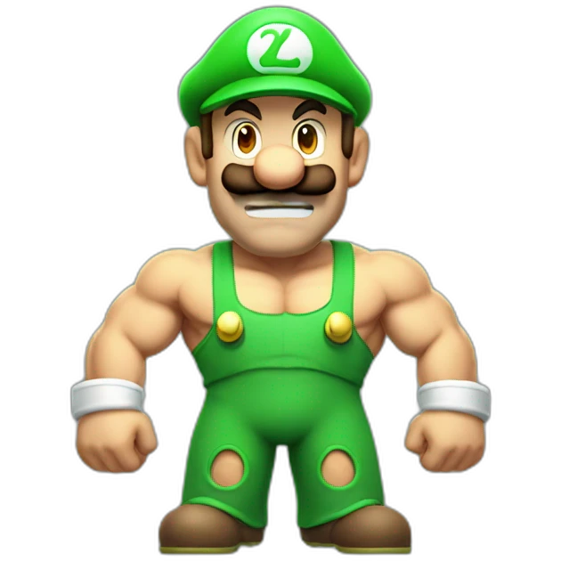 anabolic luigi emoji