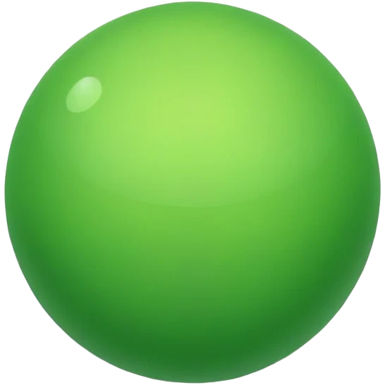 1 green emoji